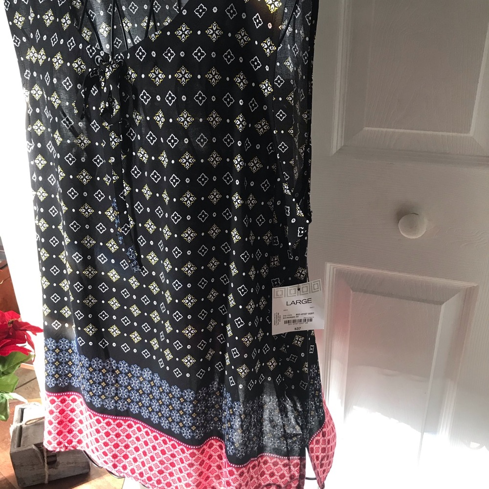 Luz Claiborne black sleeveless tunic - Picture 4 of 8